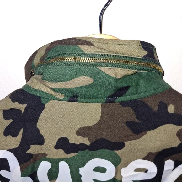 Camouflage "Queen Dont Be Afraid To Rule Like A King" Jacket Plus Size - Picture 3 of 4